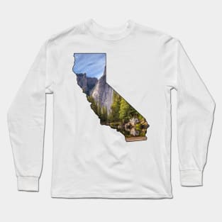 California (Yosemite National Park) Long Sleeve T-Shirt